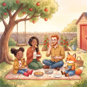 Page 9 of "Nora's Garden Day"