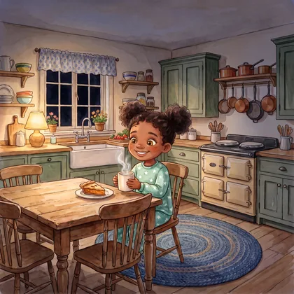 Page 10 of "Nora's Garden Day"