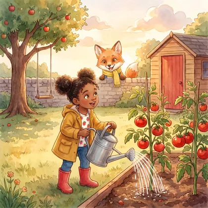 Page 3 of "Nora's Garden Day"