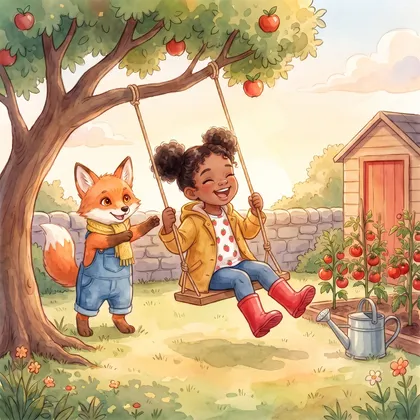 Page 4 of "Nora's Garden Day"