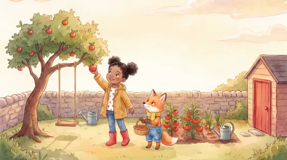 Page 5 of "Nora's Garden Day"