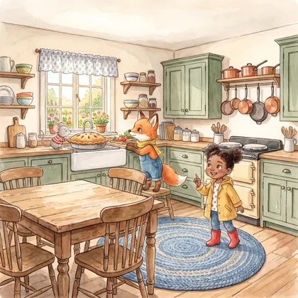 Page 8 of "Nora's Garden Day"
