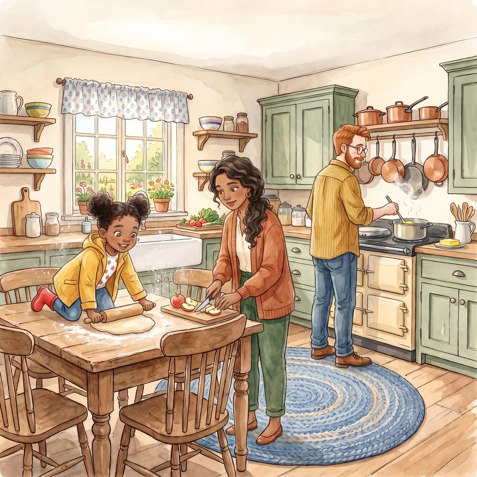 Page 7 of "Nora's Garden Day"